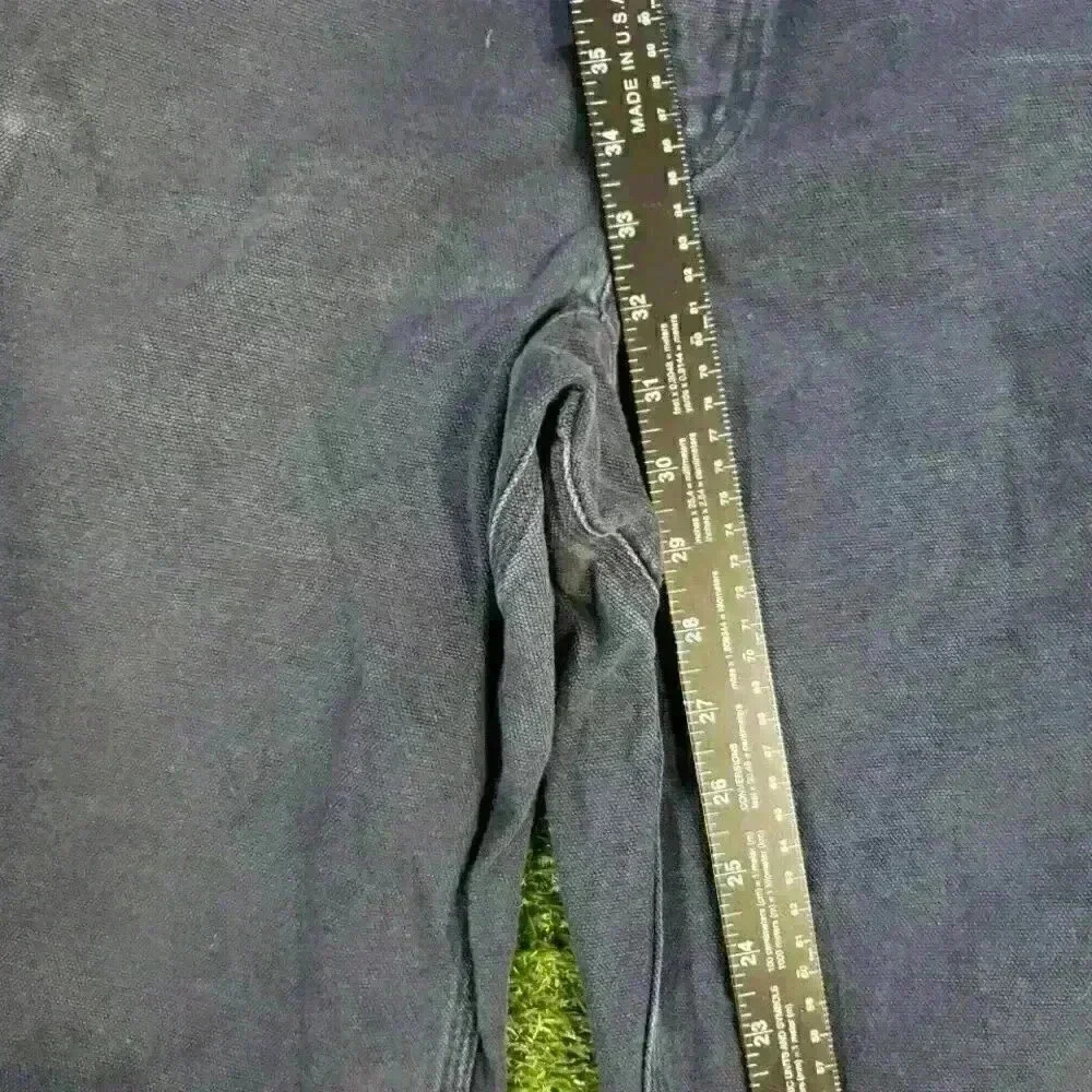 DULUTH TRADING CO Carpenter Denim Casual Work Pants Blue Jeans Men's Sz 36 X 34 - Picture 6 of 8